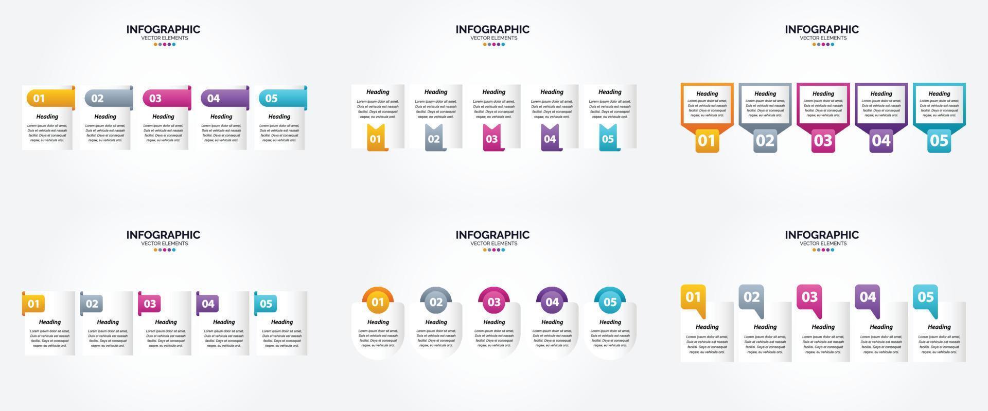 vector illustratie infographics vlak ontwerp reeks voor reclame brochure folder en tijdschrift