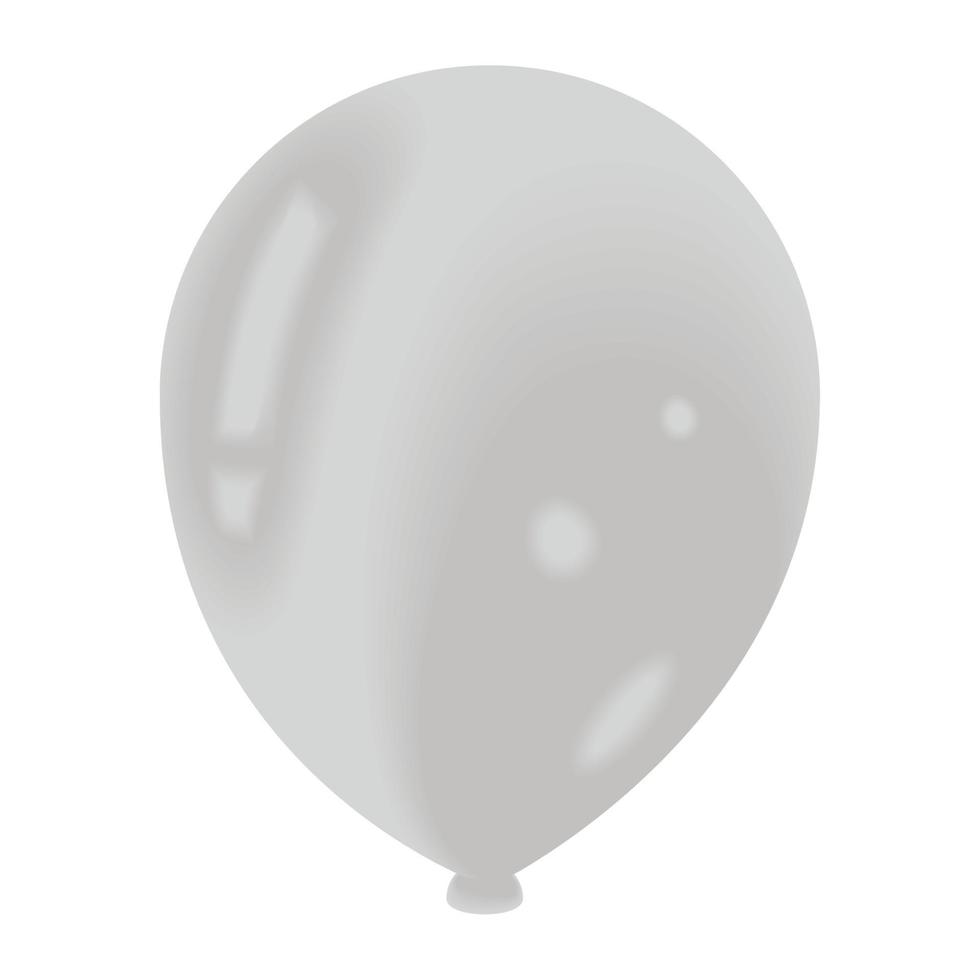 wit ballon partij vector