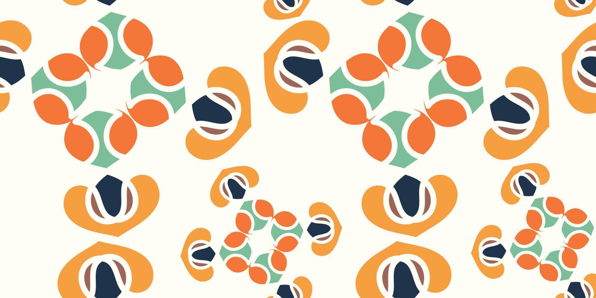 modern abstract naadloos patroon. ontworpen met creatief ideeën vector
