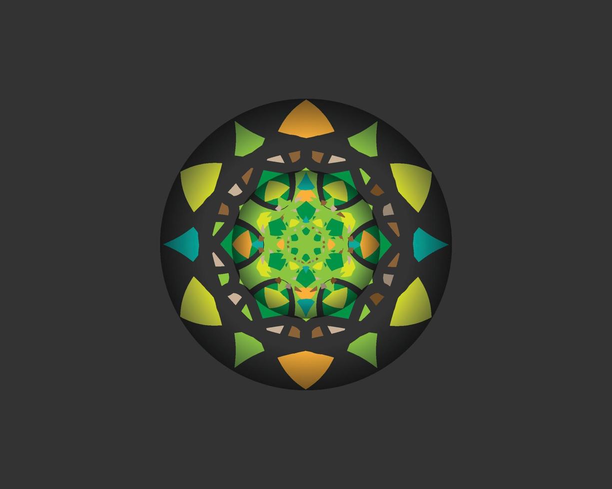 kleurrijk mandala. vector illustratie. Islam, Arabisch, Indisch, Turks, Pakistan, Chinese,