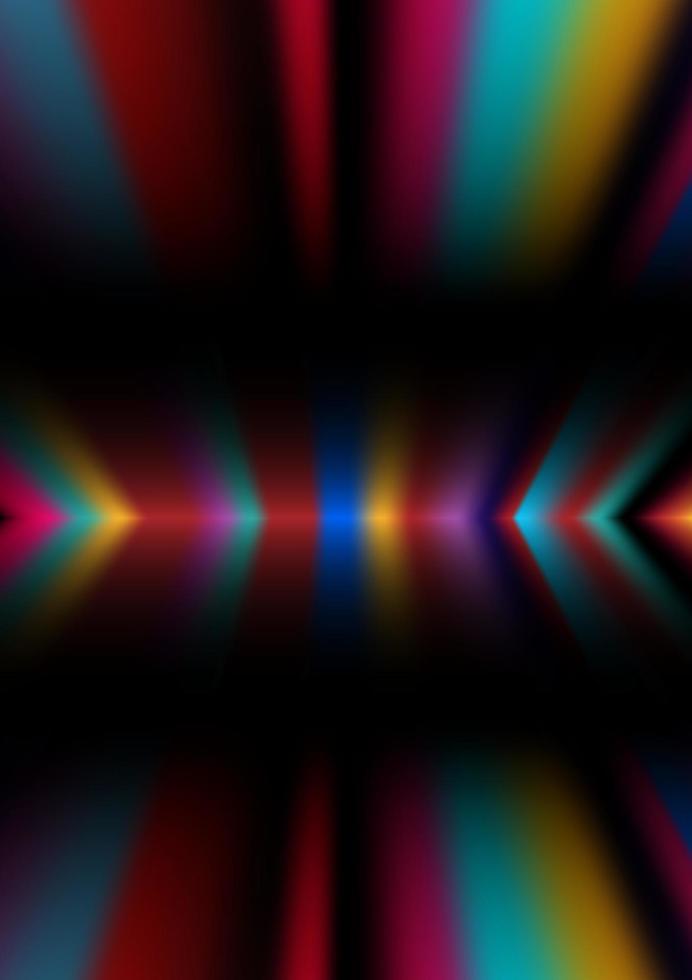 abstracte19technologie concept. kleurrijk van licht, snelheid lijn futuristische abstract achtergrond. vector