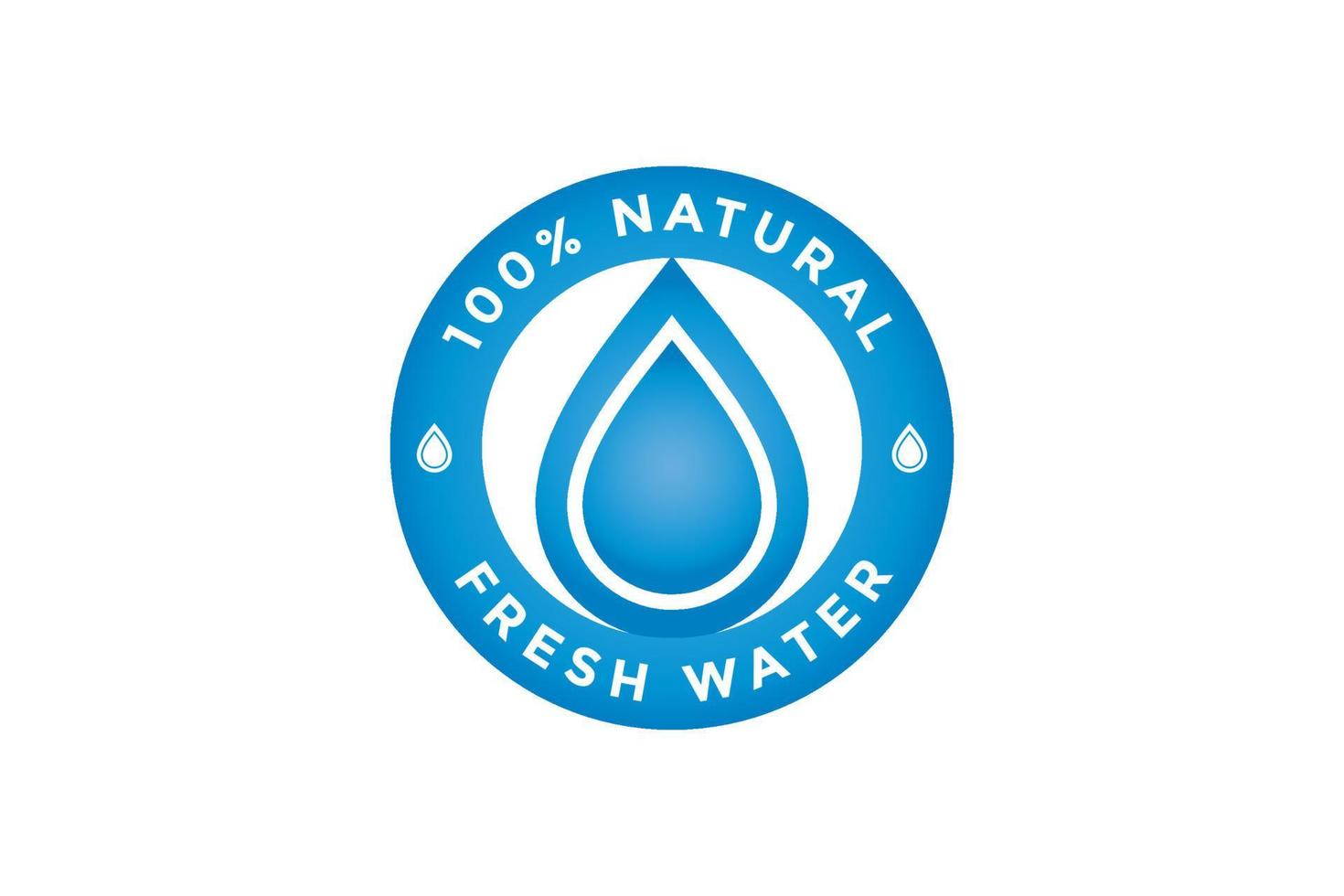 natuurlijk water icoon. water laten vallen teken. vector illustratie elementen