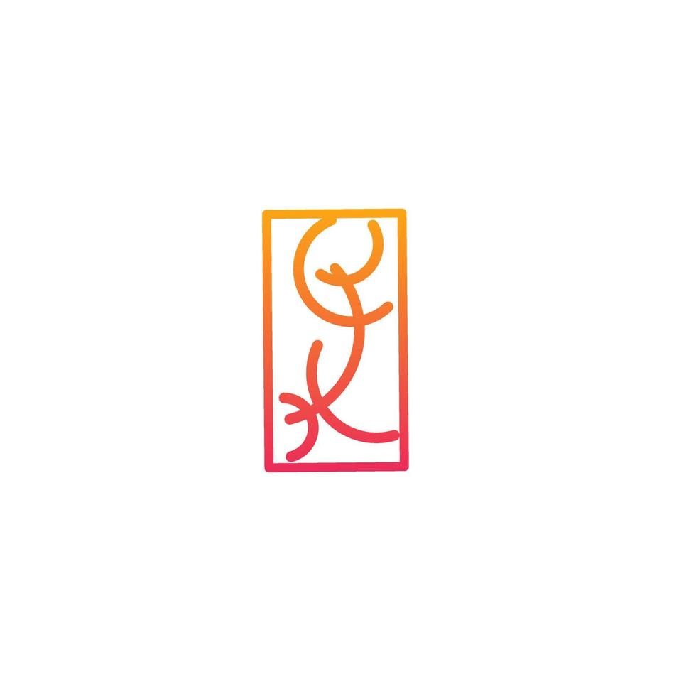 abstract logo. creatief logo ontwerp. mooi creatief logo. icoon, symbool logo sjabloon abstract bedrijf ontwerp vector