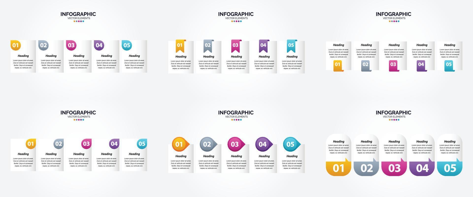 deze vector illustratie infographics reeks is perfect voor reclame in een brochure. folder. of tijdschrift.