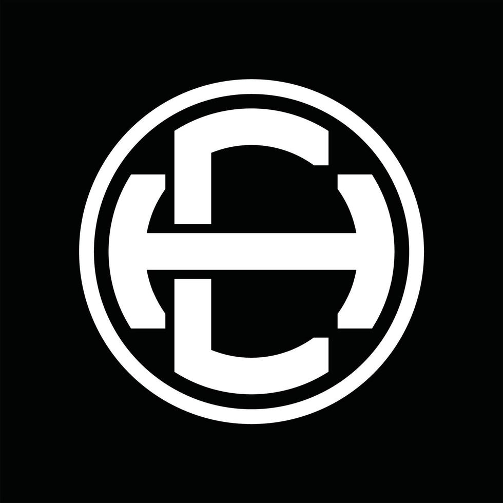 ch logo monogram ontwerp sjabloon vector