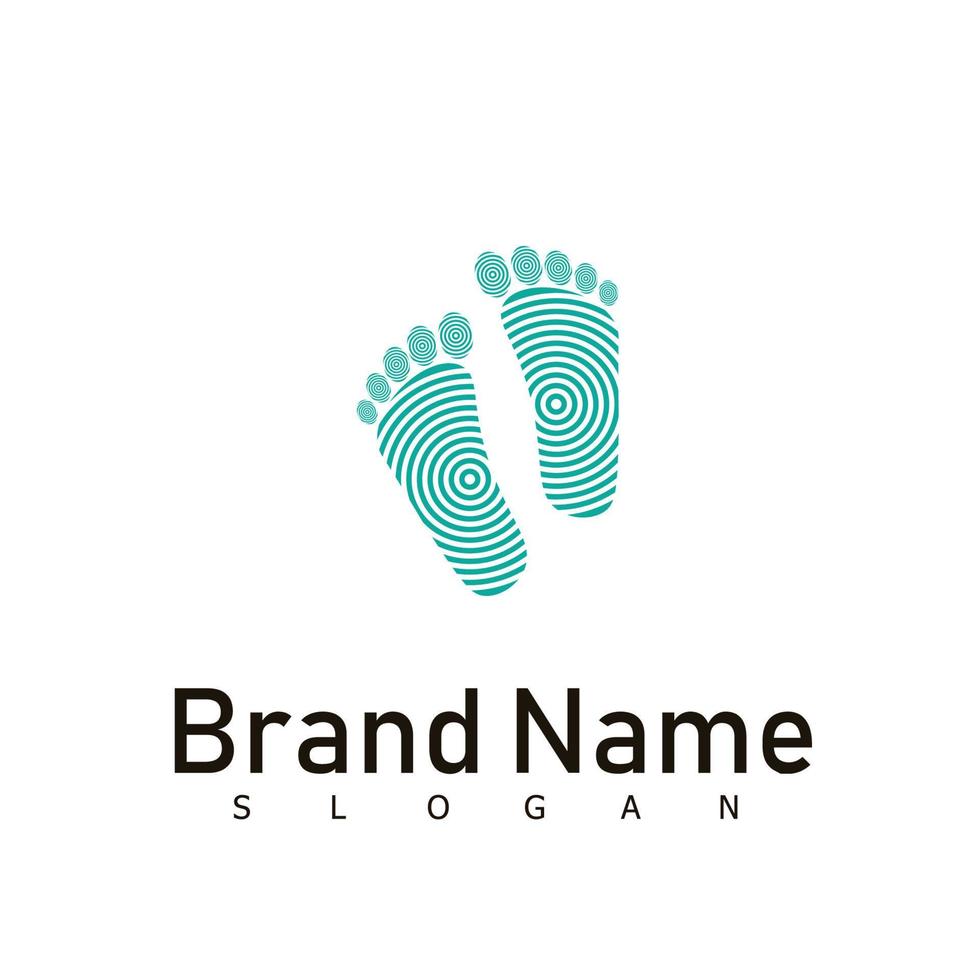 voet Gezondheid logo ontwerp symbool vector