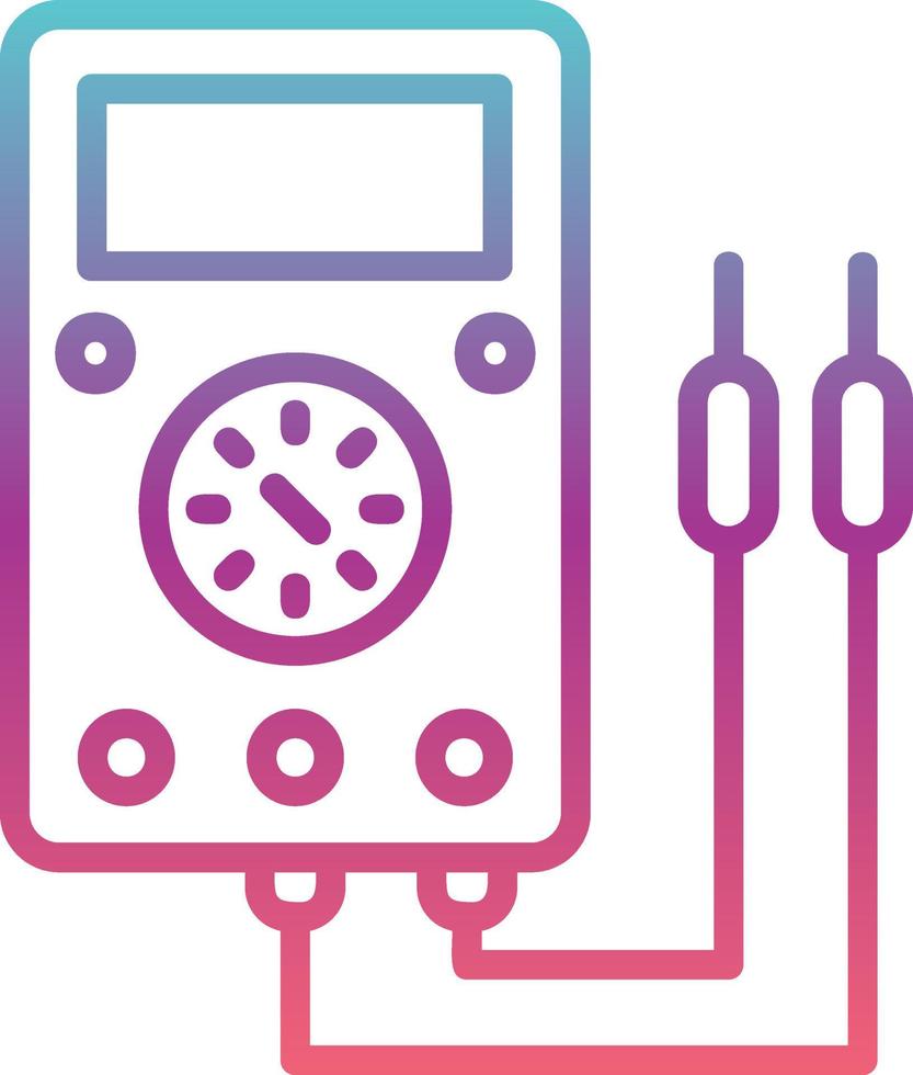 voltmeter vector icoon