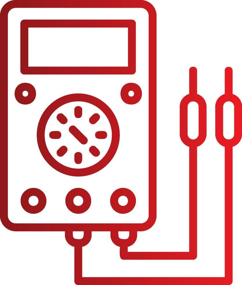 voltmeter vector icoon