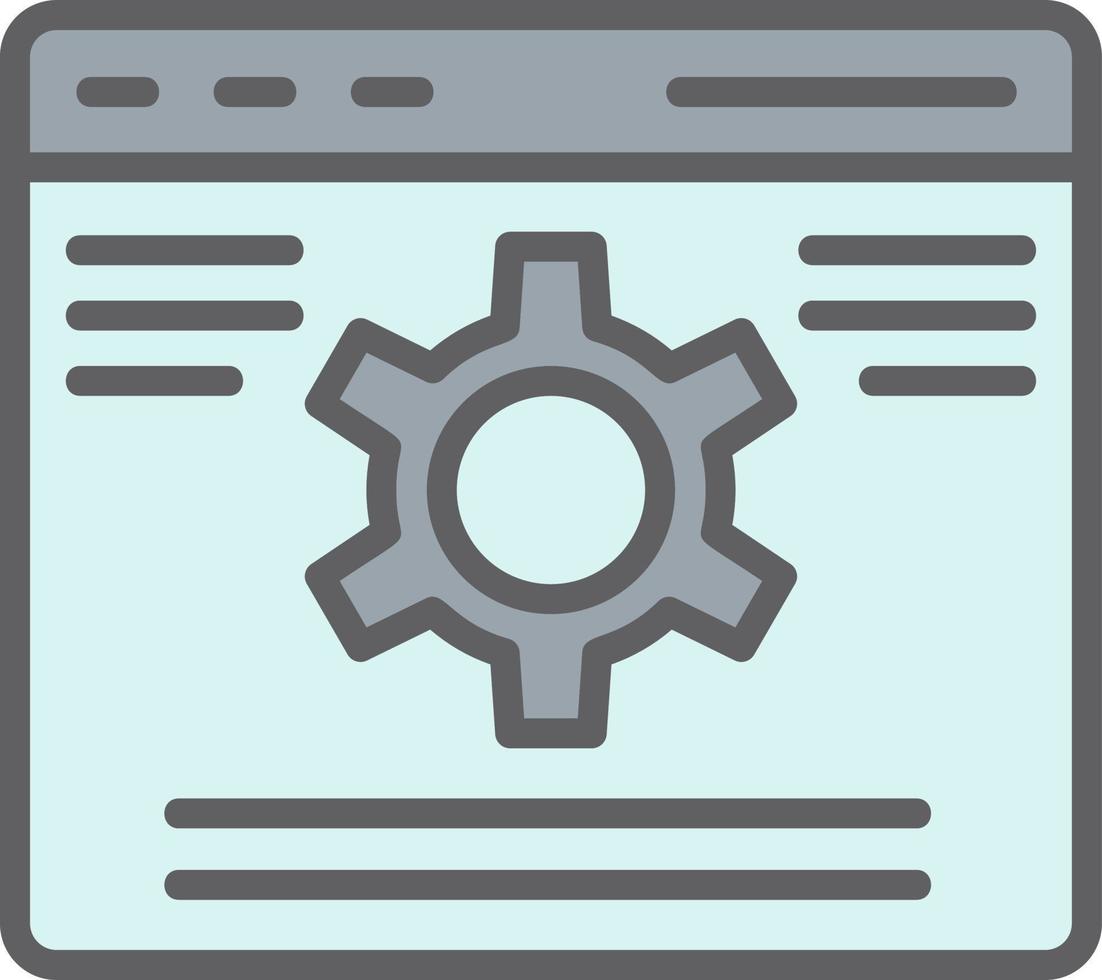 website onderhoud vector icoon