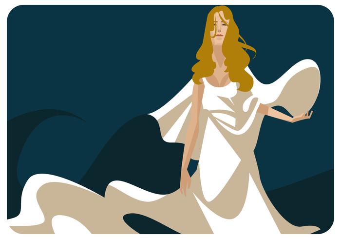 Aphrodite Illustratie Vector