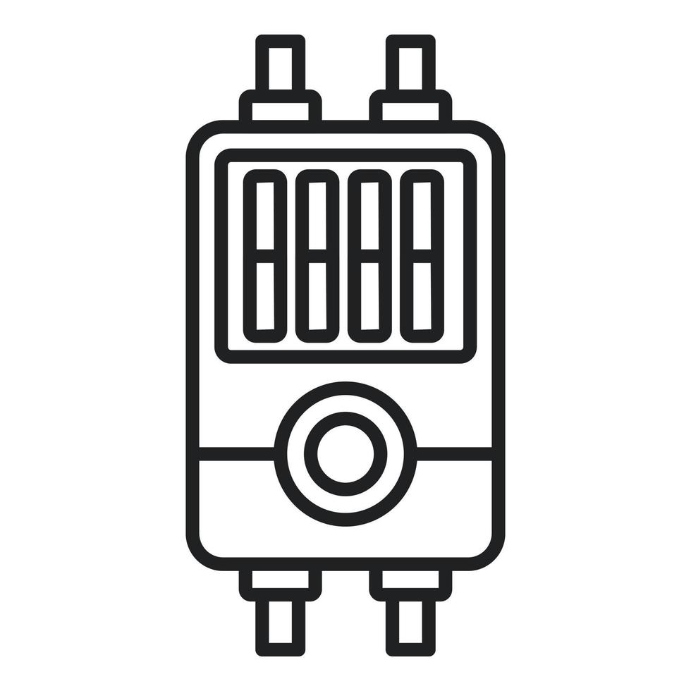 plug knooppunt doos icoon schets vector. elektrisch schakelaar vector