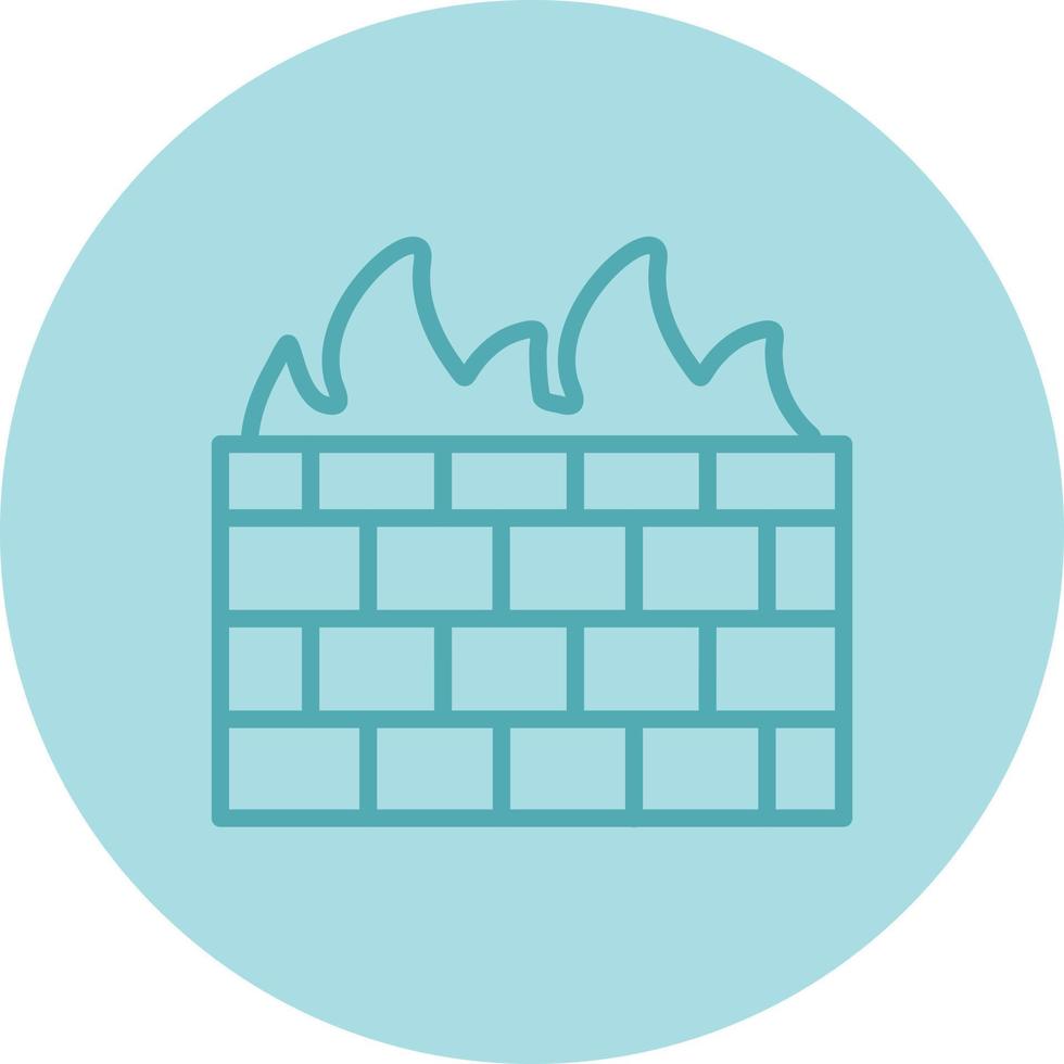 firewall vector pictogram