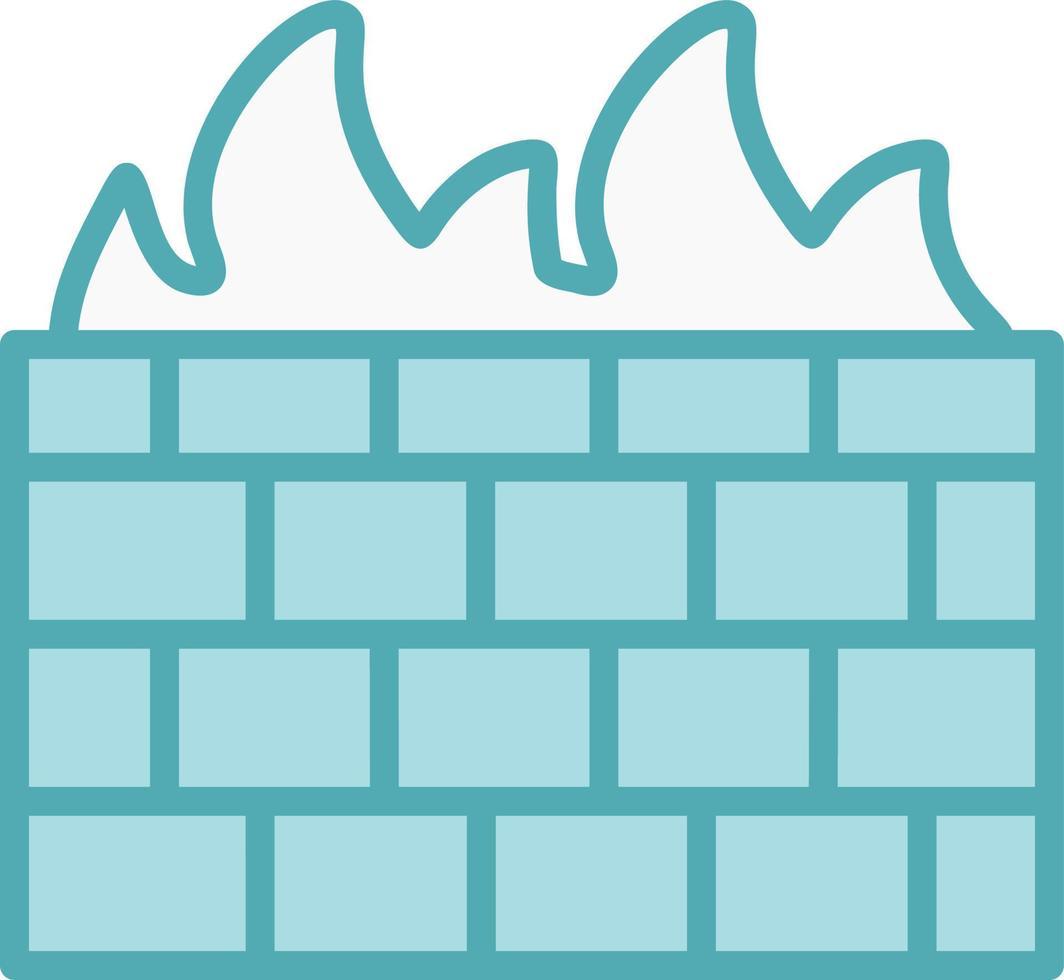 firewall vector pictogram