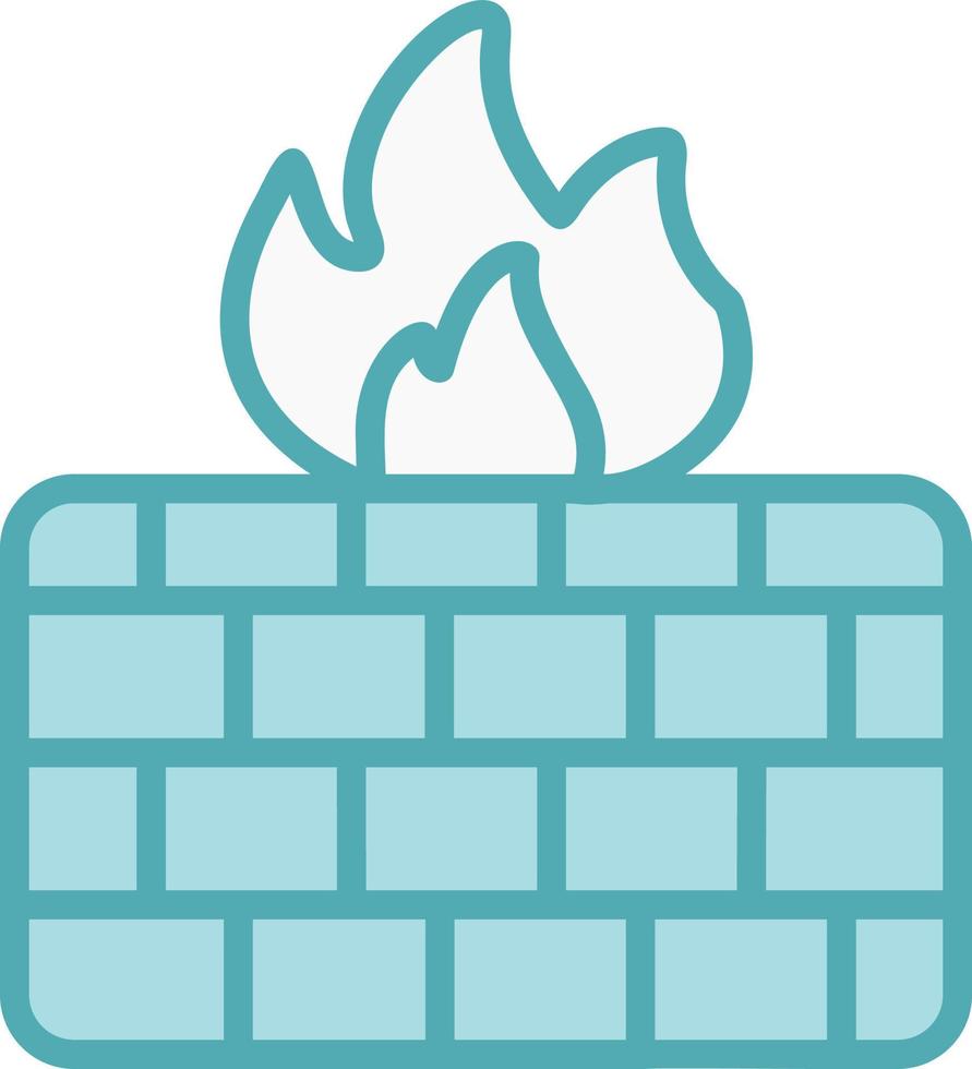 firewall vector pictogram