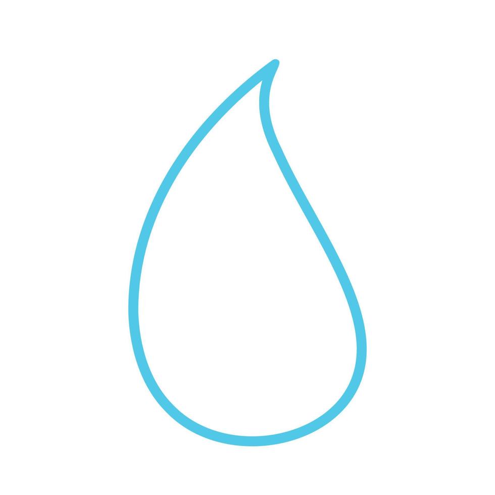 waterdruppel logo sjabloon vector