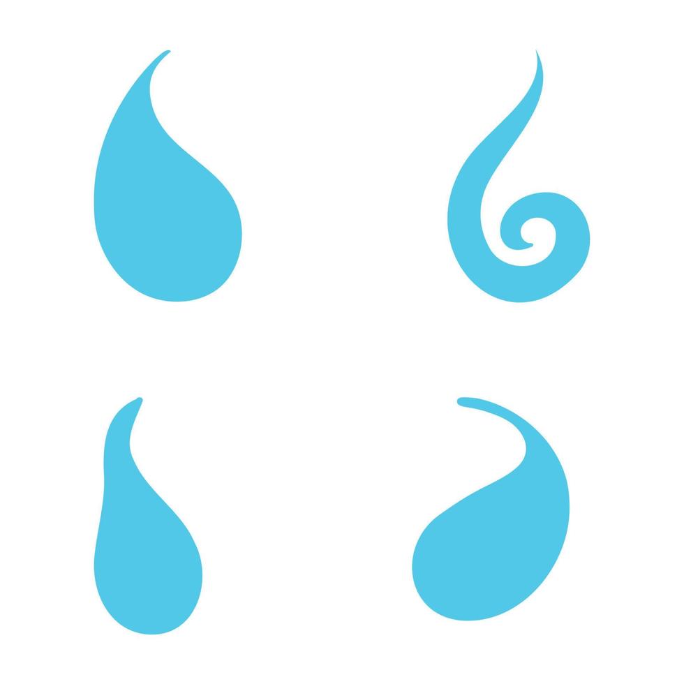 waterdruppel logo sjabloon vector