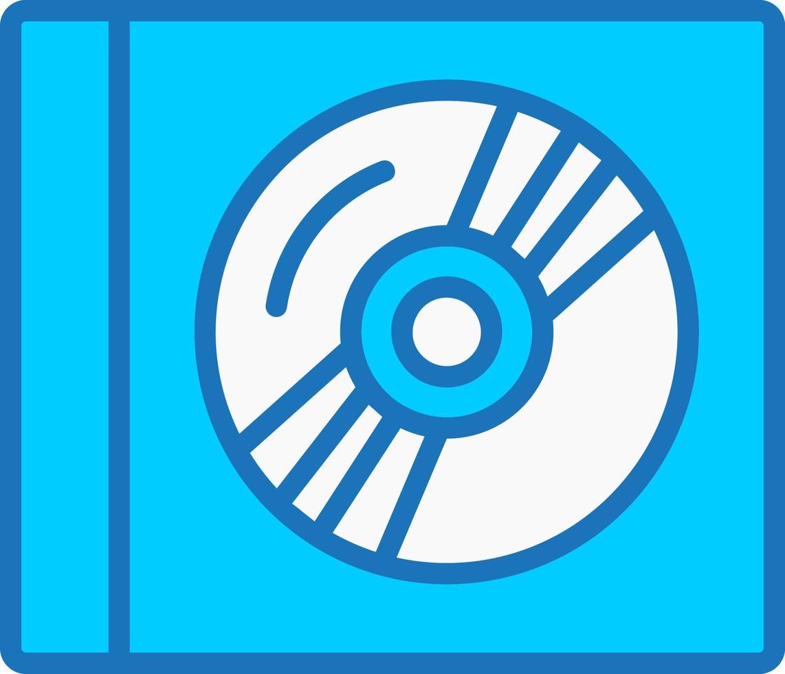 compact schijf vector icoon