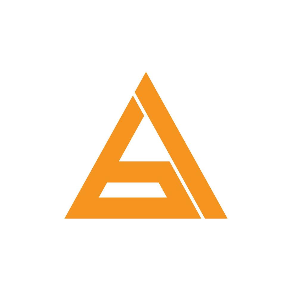 brief een logo vector