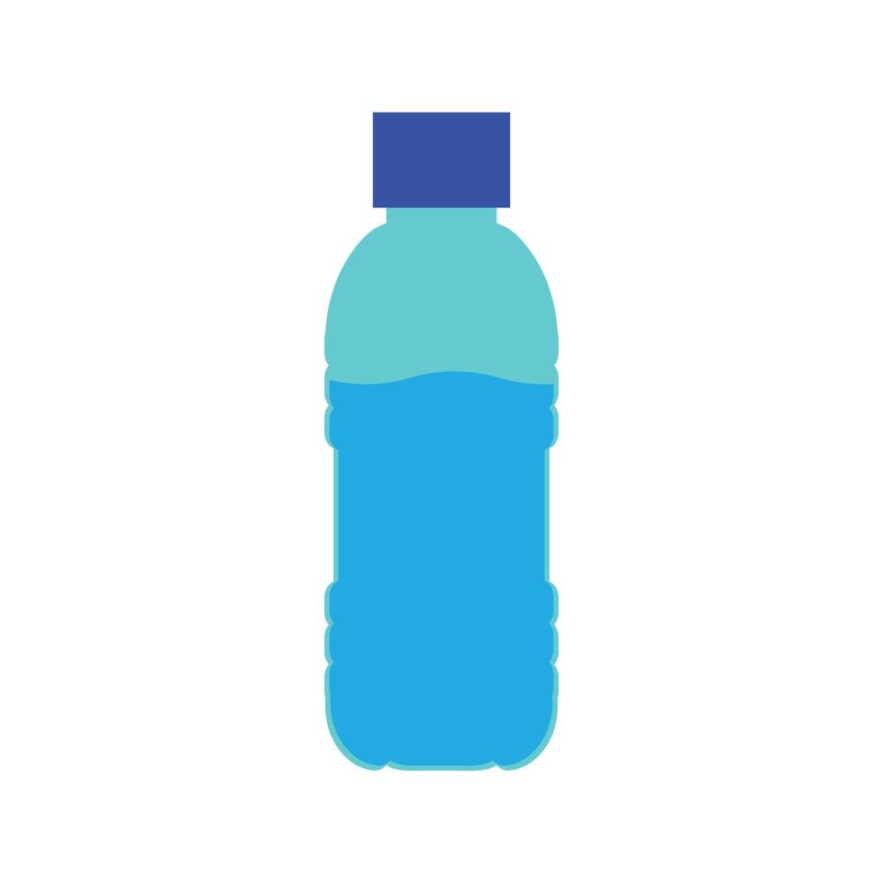 plastic fles icoon vector ontwerp