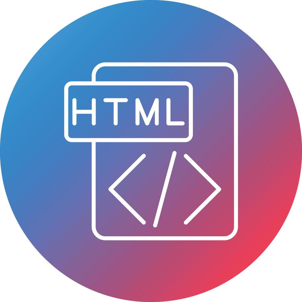 html lijn helling cirkel achtergrond icoon vector