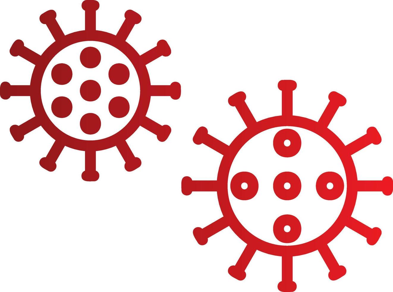 bacteriën vector icon