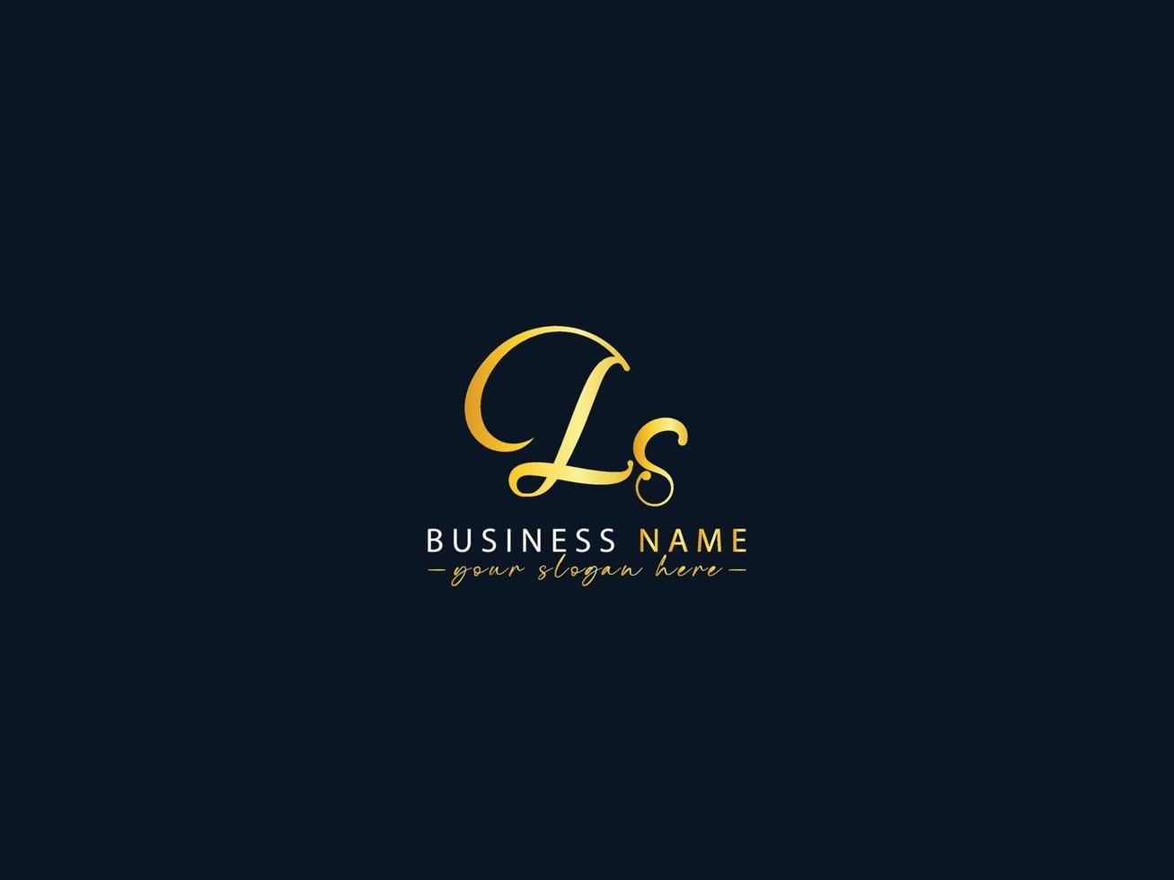 kleurrijk ls logo icoon, minimalistische ls logo brief vector