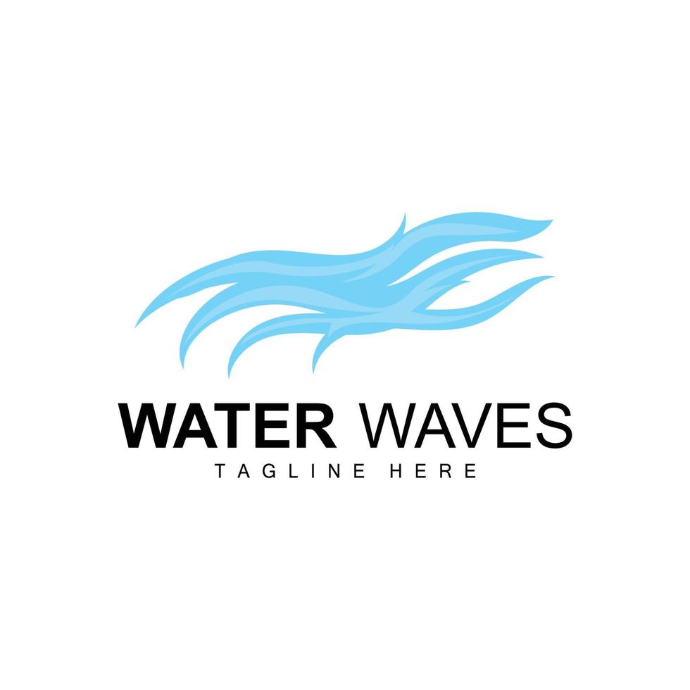 water Golf logo, diep zee vector, maritiem achtergrond sjabloon ontwerp vector