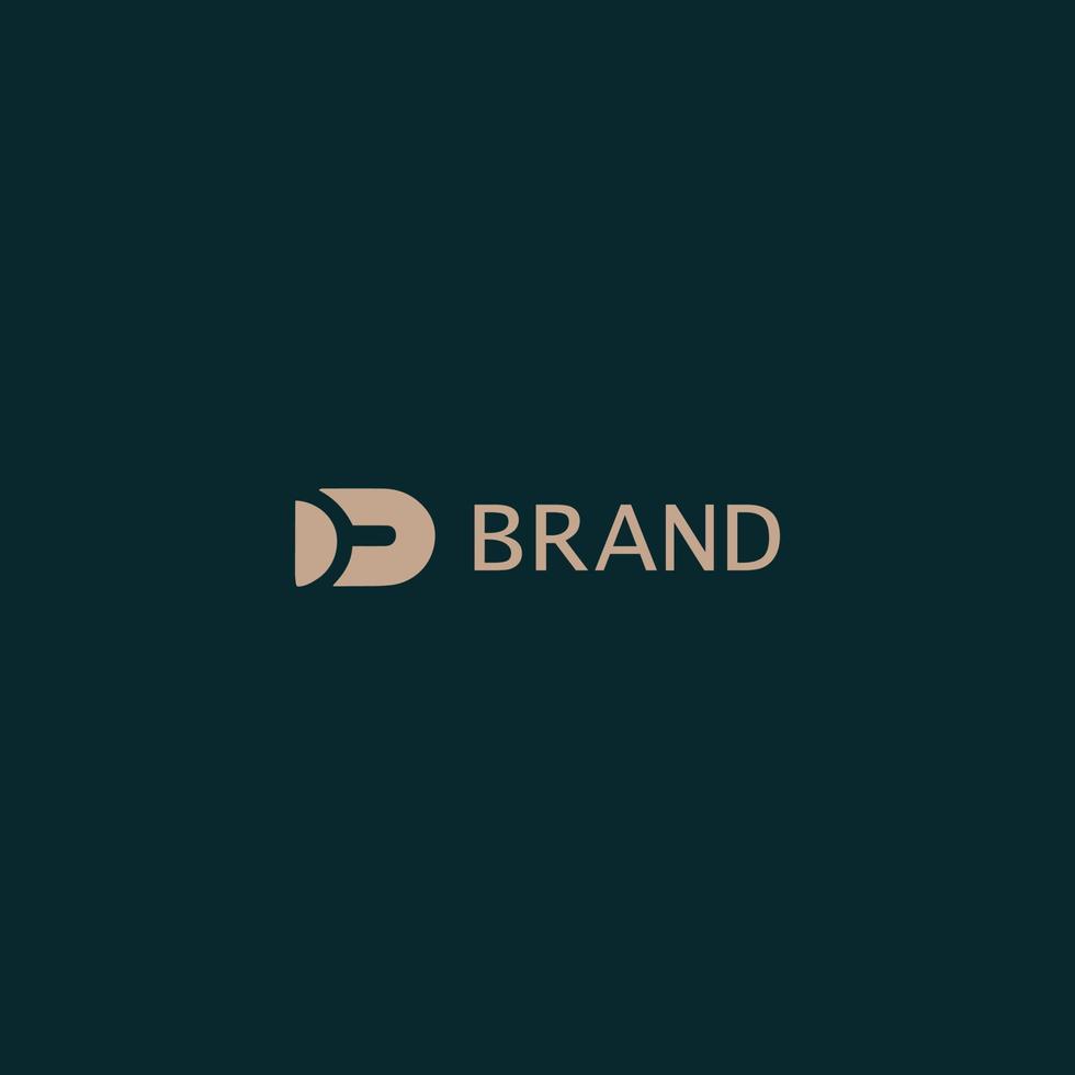 letter d logo ontwerpsjabloon vector