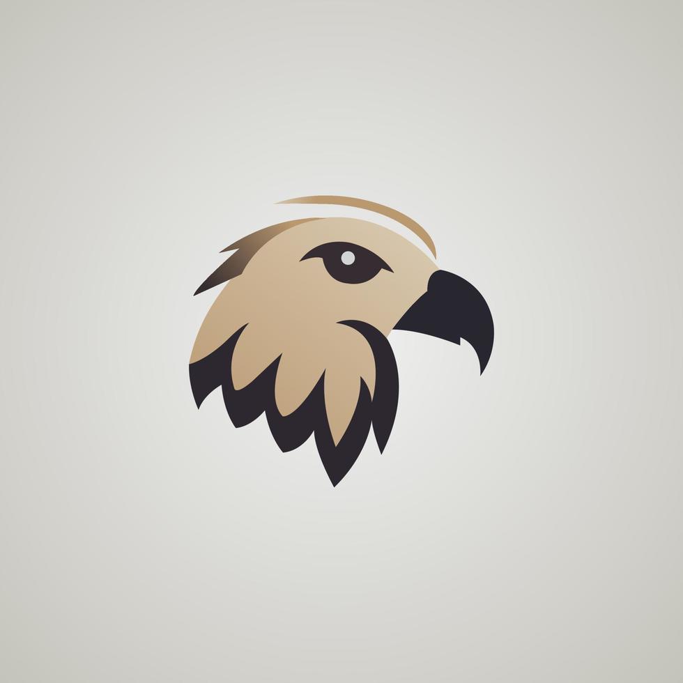 adelaar vogel logo ontwerpsjabloon vector