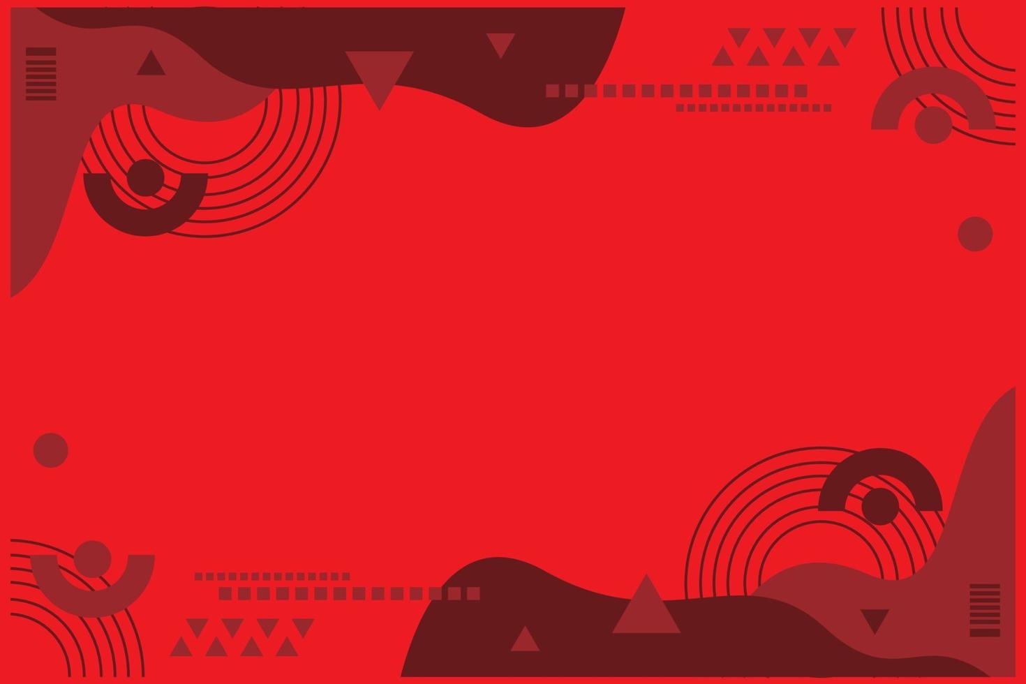 vector illustratie van een abstract achtergrond in rood kleur