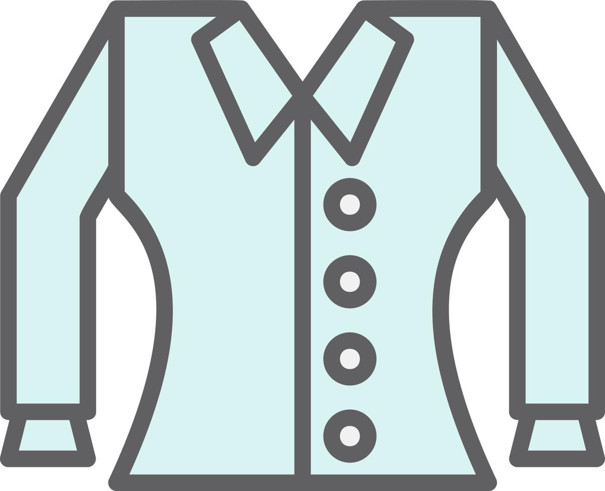 blouse Dames kleren vector icoon