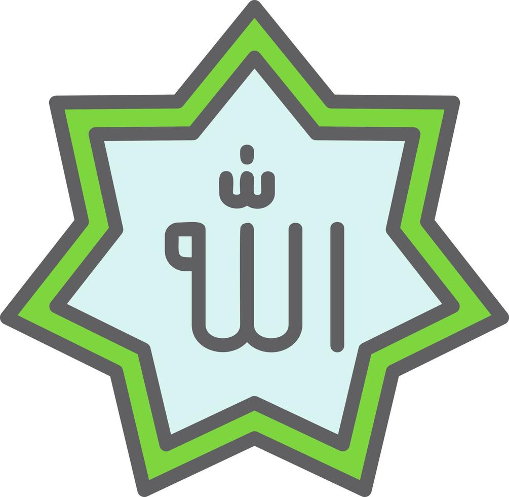 Allah vector icoon