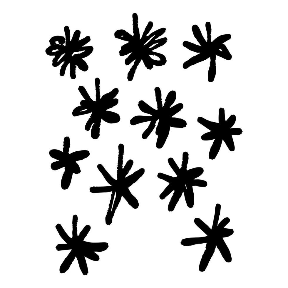 vector illustratie van een abstract ornament in zwart en wit kleuren