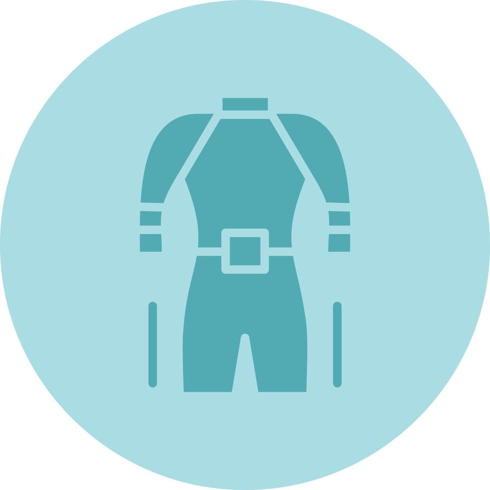 wetsuit vector pictogram