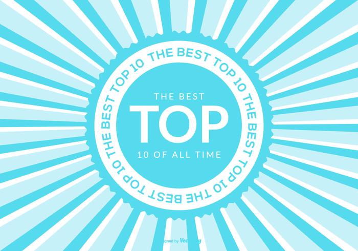 Top 10 achtergrond illustratie vector