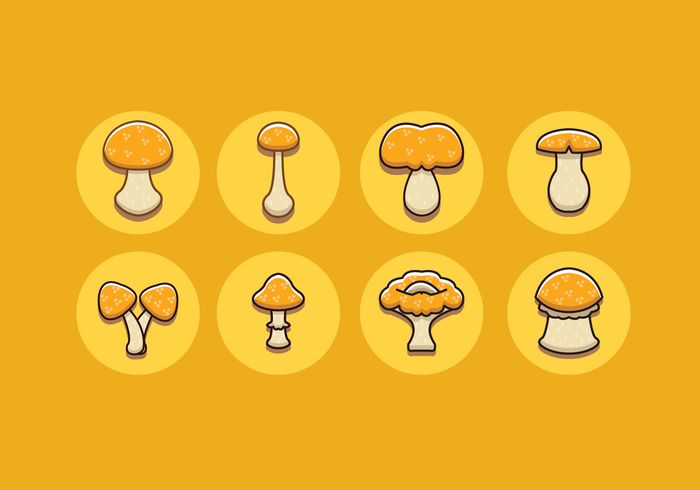 Gratis Greaser Mushroom Vectors