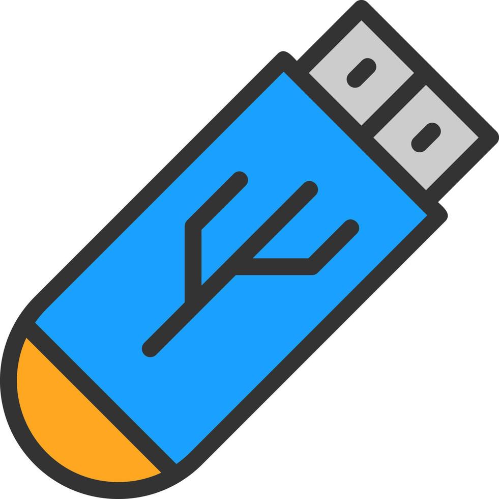 USB vector icoon ontwerp