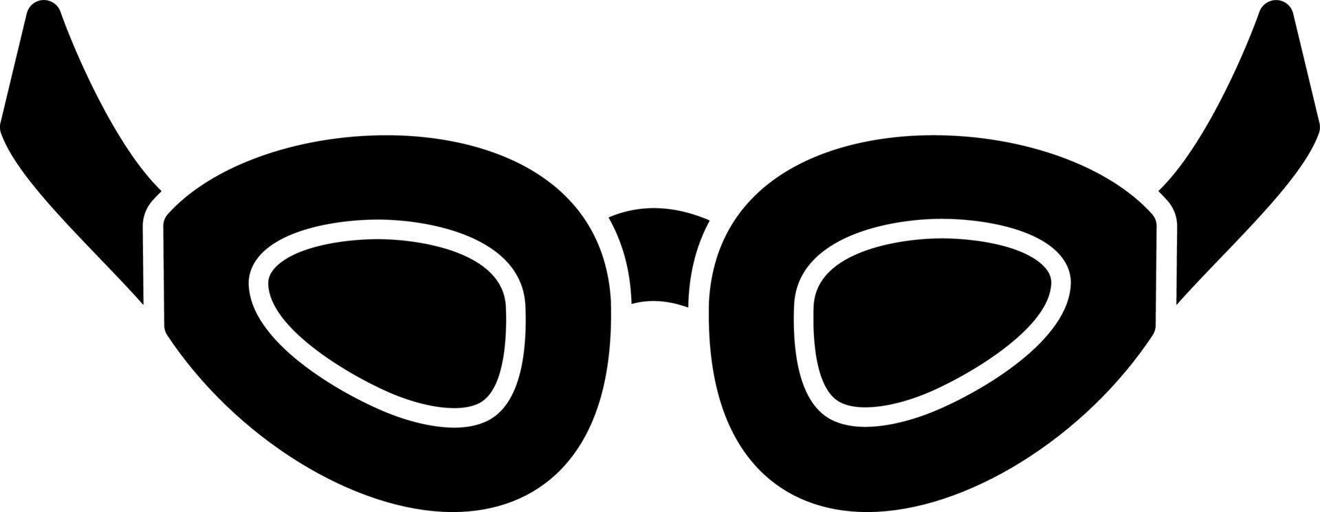 zwemmen bril vector icoon ontwerp