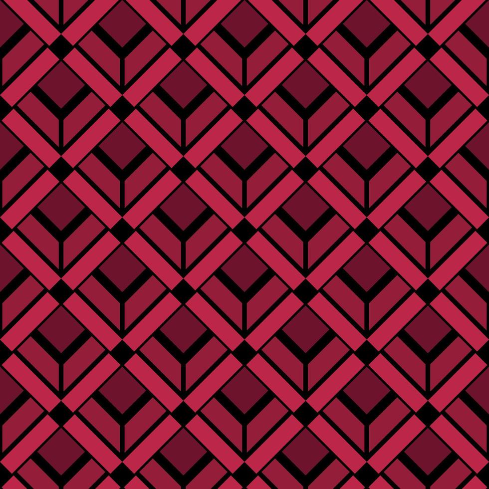 kunst deco stijl achtergrond. naadloos meetkundig patroon. neiging kleur van de jaar 2023 viva magenta. ontwerp structuur elementen voor spandoeken, dekt, affiches, achtergronden, muren. vector illustratie.