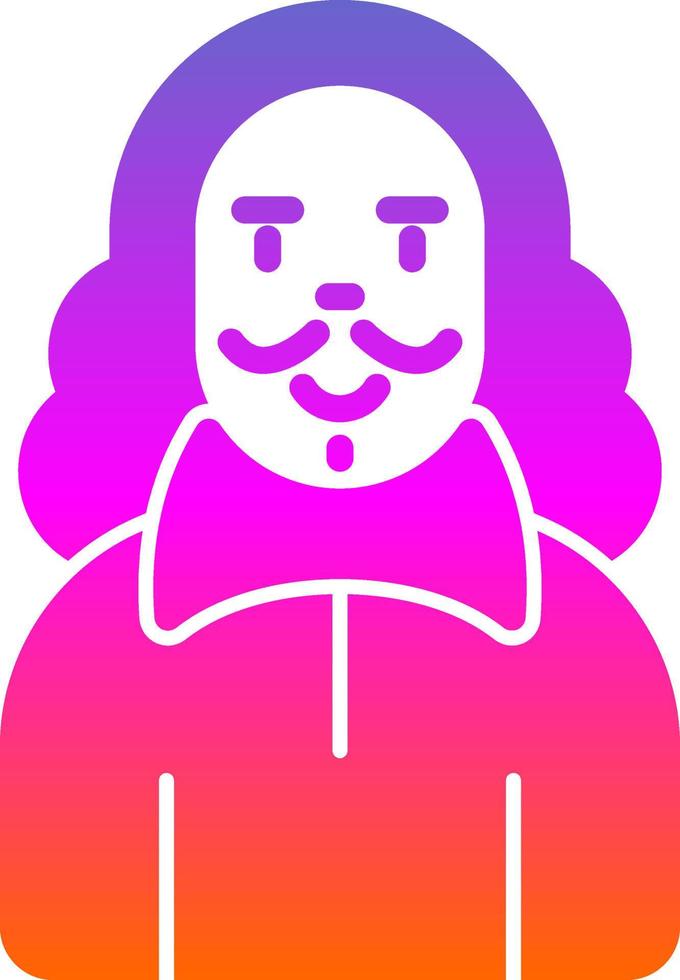 Shakespeare vector icoon ontwerp