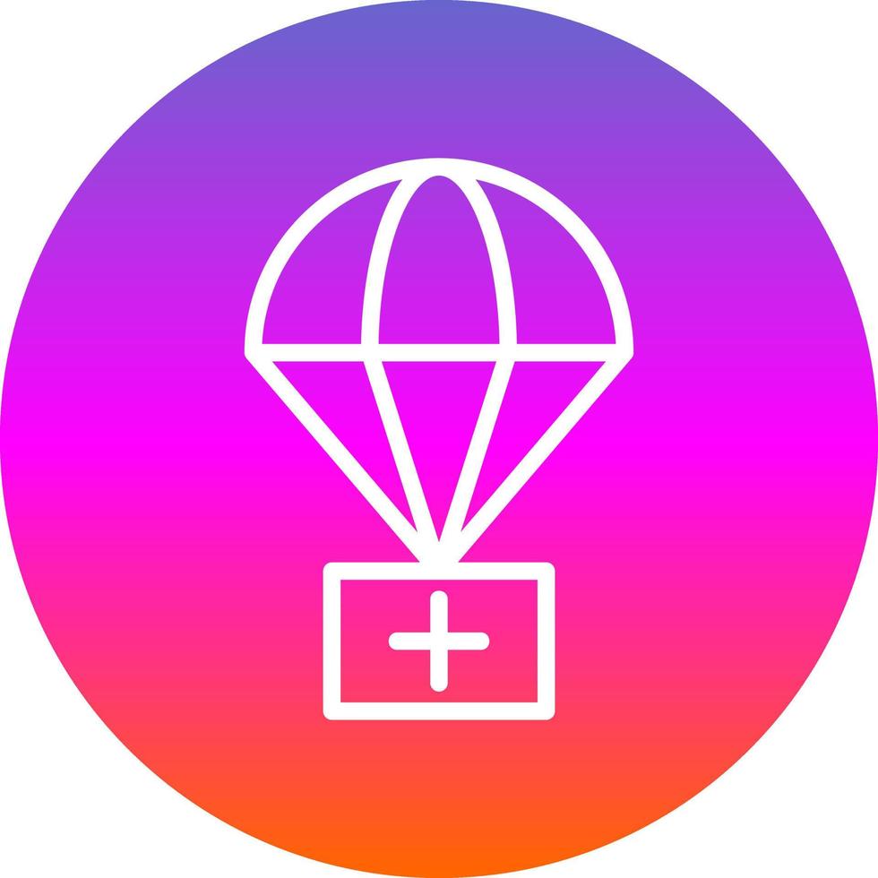 airdrop vector icoon ontwerp