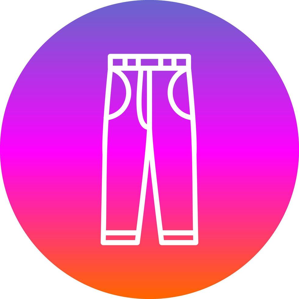 broek vector icoon ontwerp