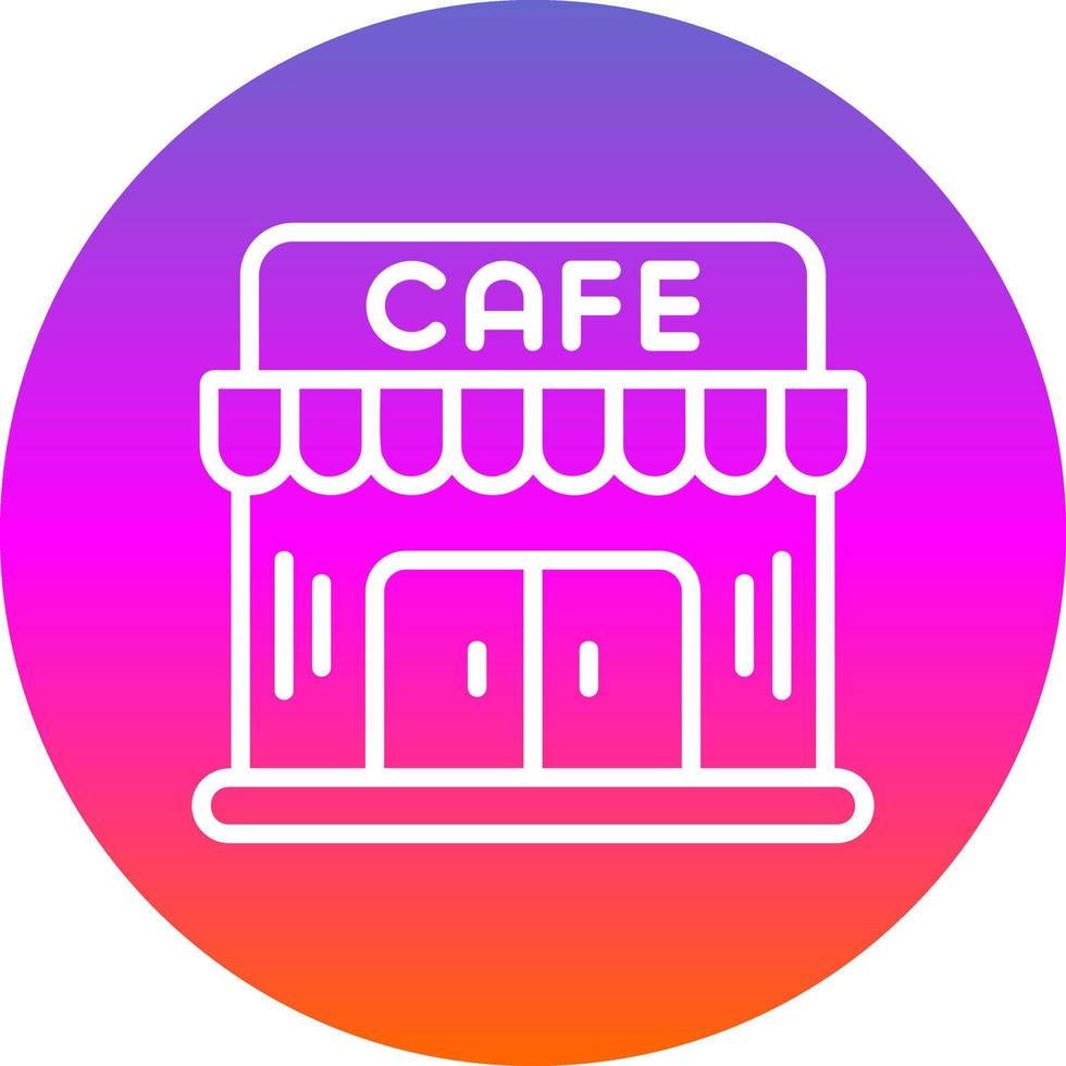 cafe vector icoon ontwerp