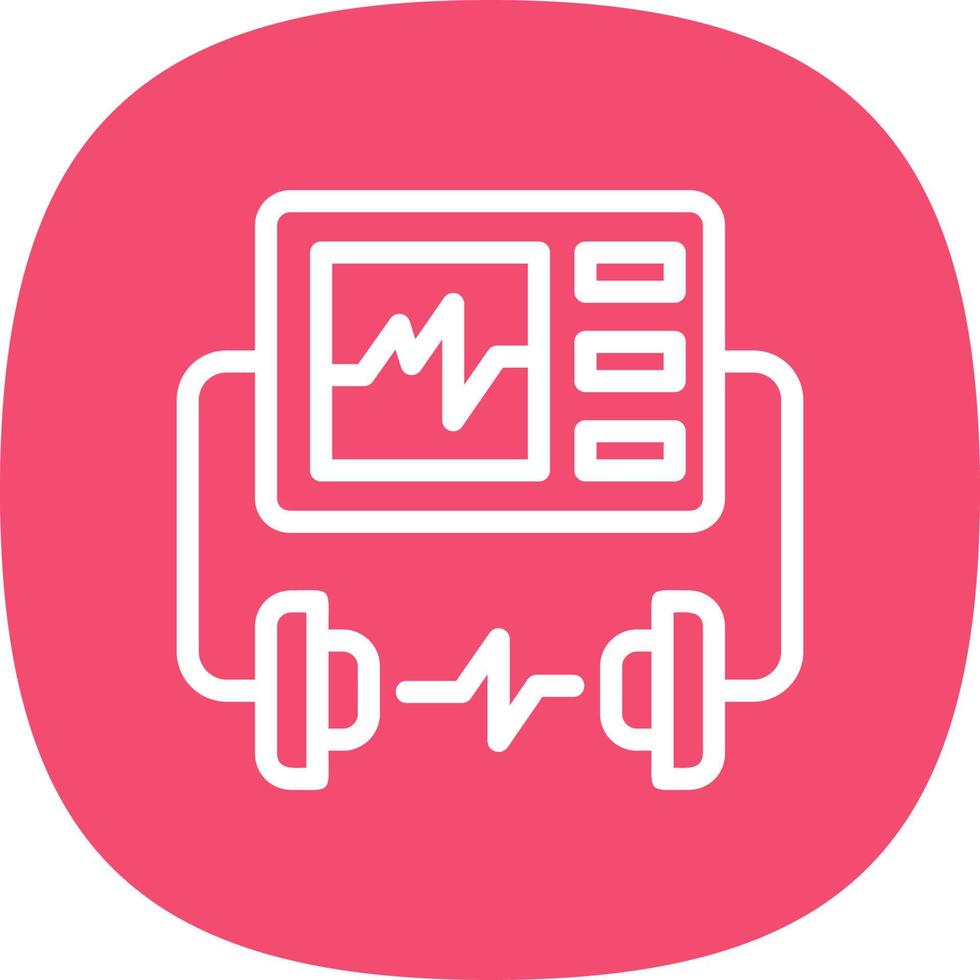 defibrillator vector icoon ontwerp