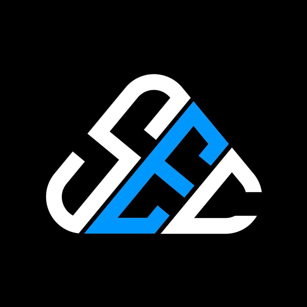 sec brief logo creatief ontwerp met vector grafisch, sec gemakkelijk en modern logo.