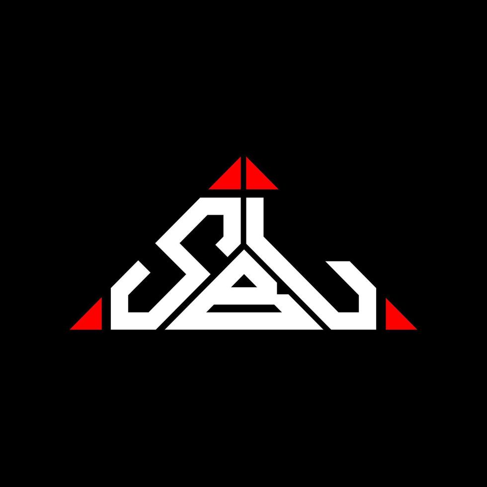 sbl brief logo creatief ontwerp met vector grafisch, sbl gemakkelijk en modern logo.