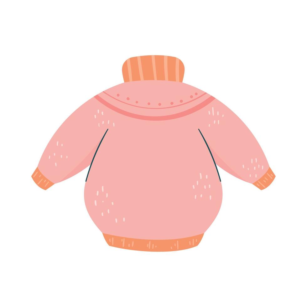 roze jas winter kleren medeplichtig vector