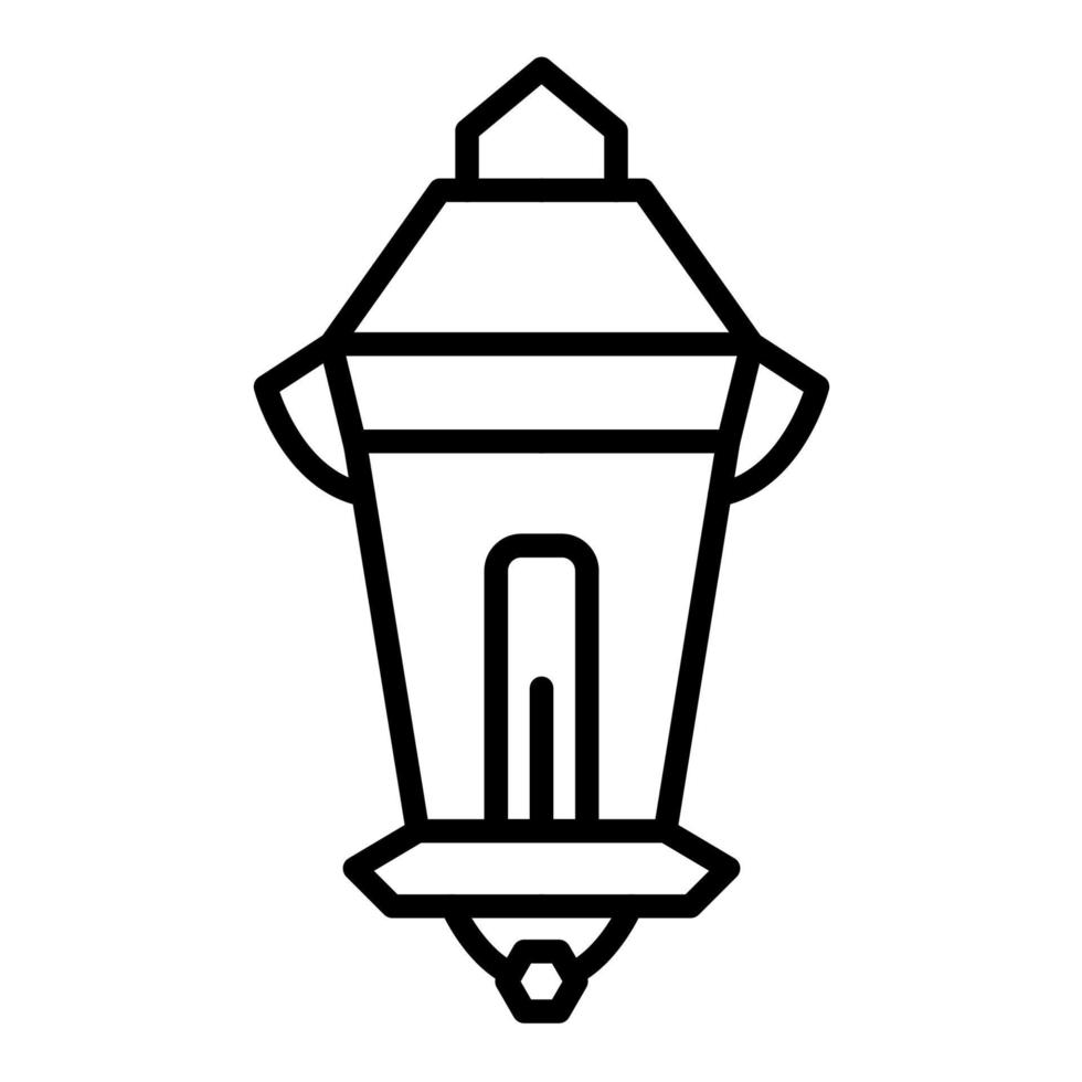 lantaarn icoon, geschikt voor een breed reeks van digitaal creatief projecten. gelukkig creëren. vector
