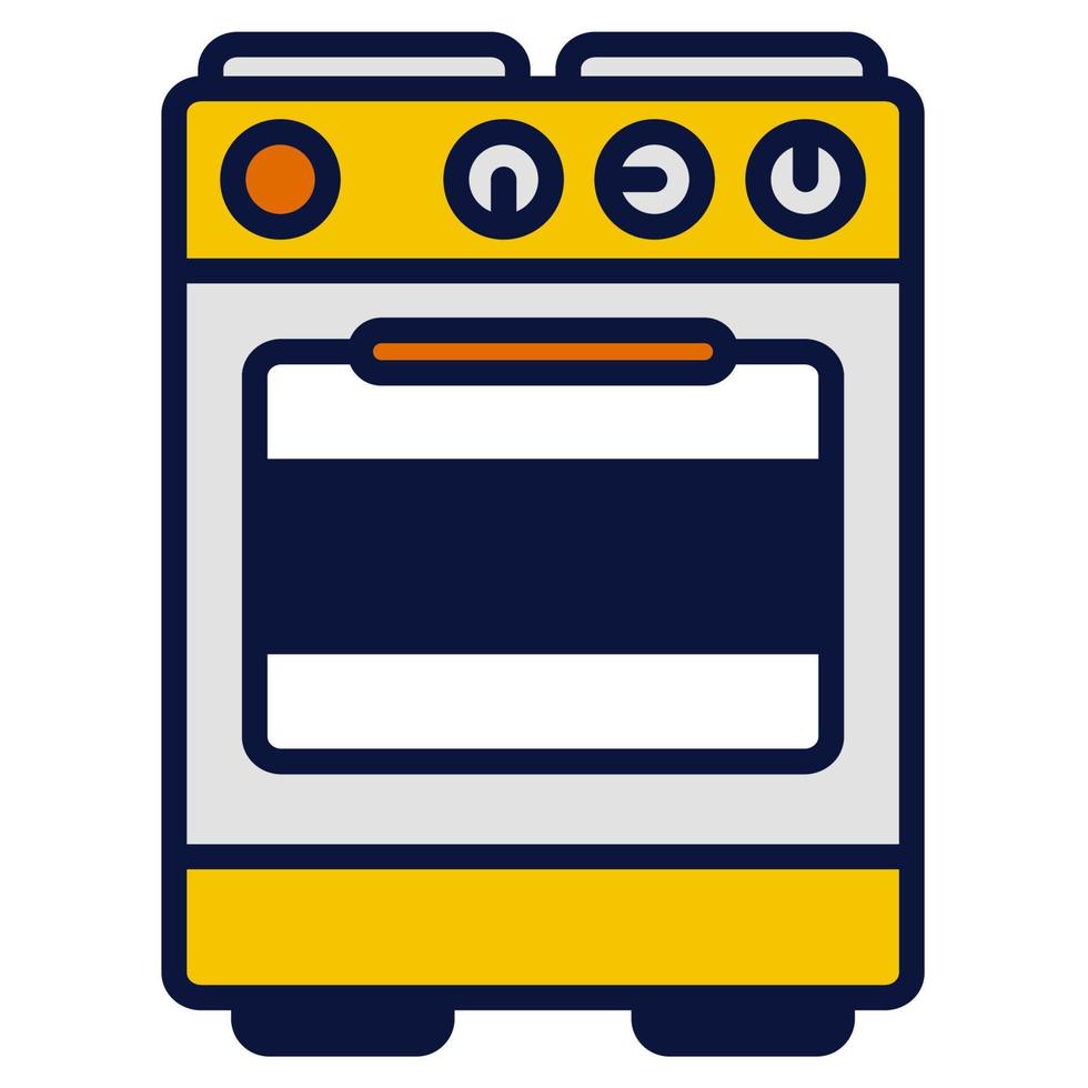 oven icoon, geschikt voor een breed reeks van digitaal creatief projecten. gelukkig creëren. vector