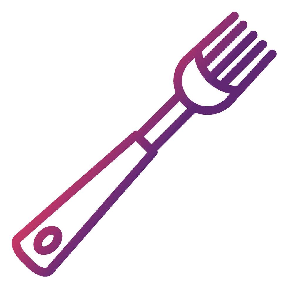 vork icoon, geschikt voor een breed reeks van digitaal creatief projecten. gelukkig creëren. vector